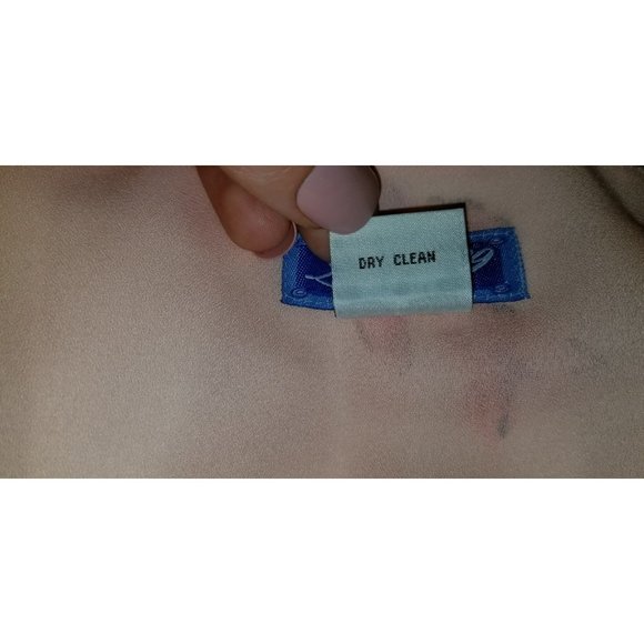 ✅SUMMER DRESS NWT sz 6 La Rue 39 100% silk fully lined bitterfly empire waist - Picture 13 of 14